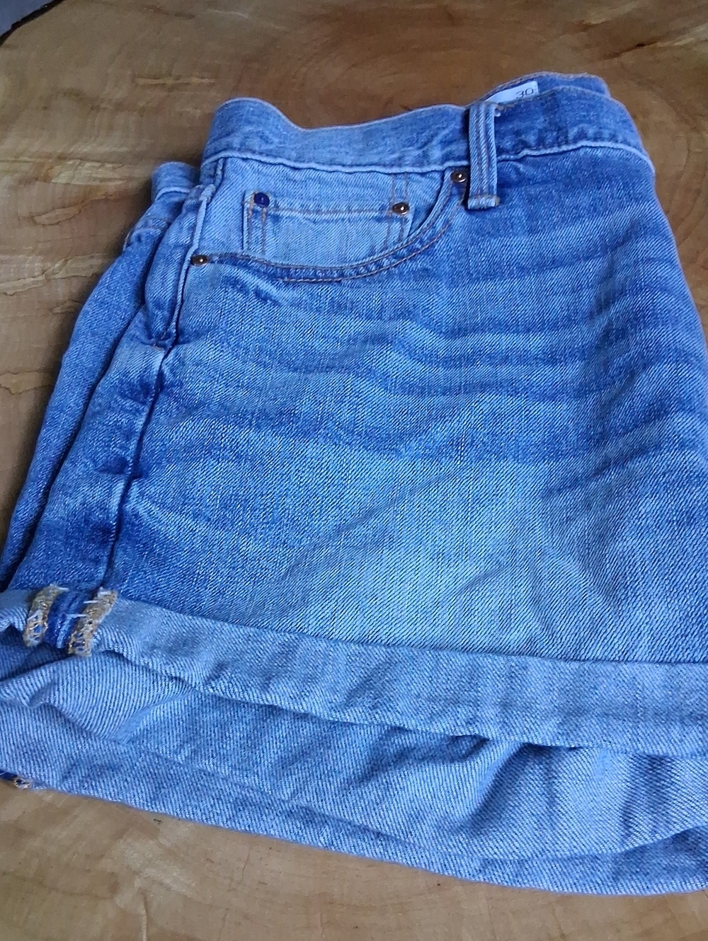 GAP Light Blue Denim Jean Shorts